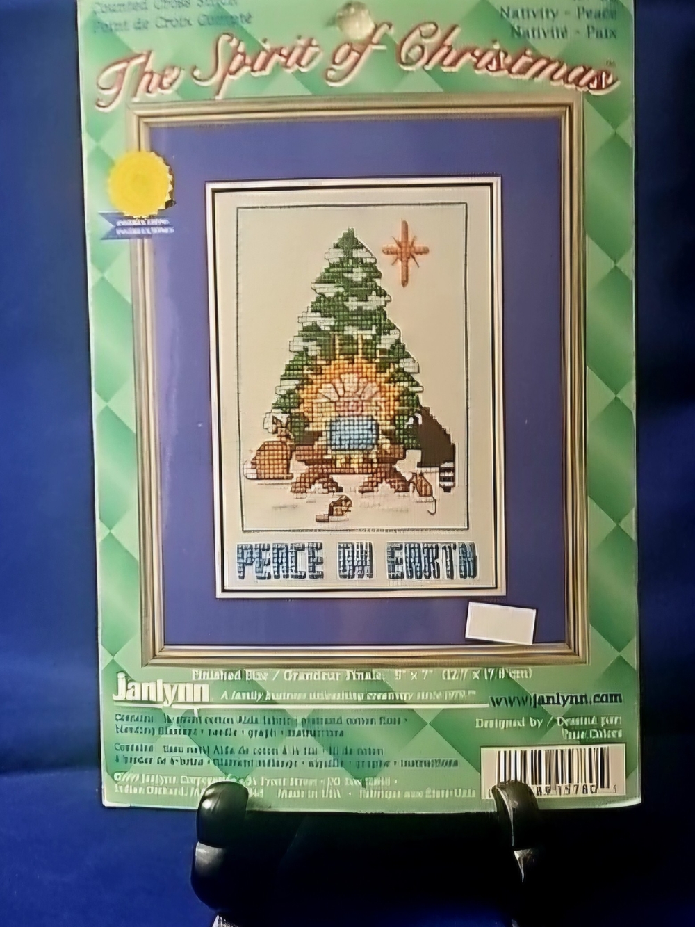 The Spirit of Christmas / Tree Cross Stitch Sealed Kit - Easy Project / Gift